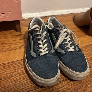 Madewell x Vans Unisex Denim Sneakers
